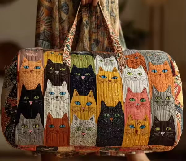 Jazmín | Borsa da Viaggio Morbida Fatta a Mano