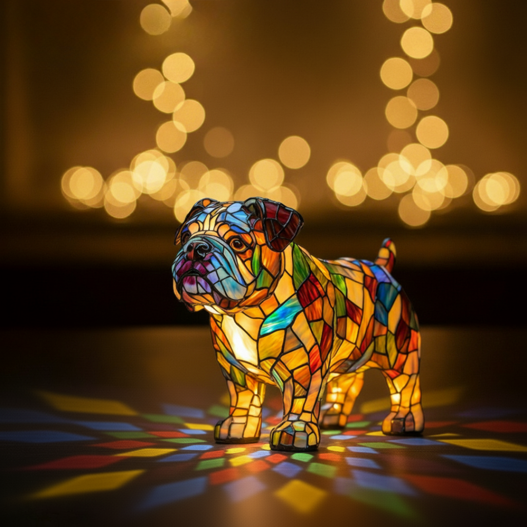 Lampada Artigianale – Bulldog Strides