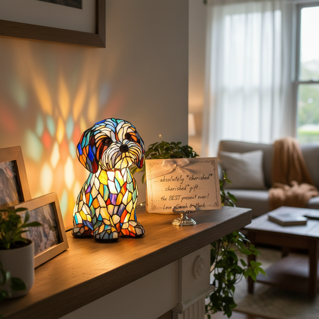 Lampada Artigianale – Aurora – Loyal Husky Glow