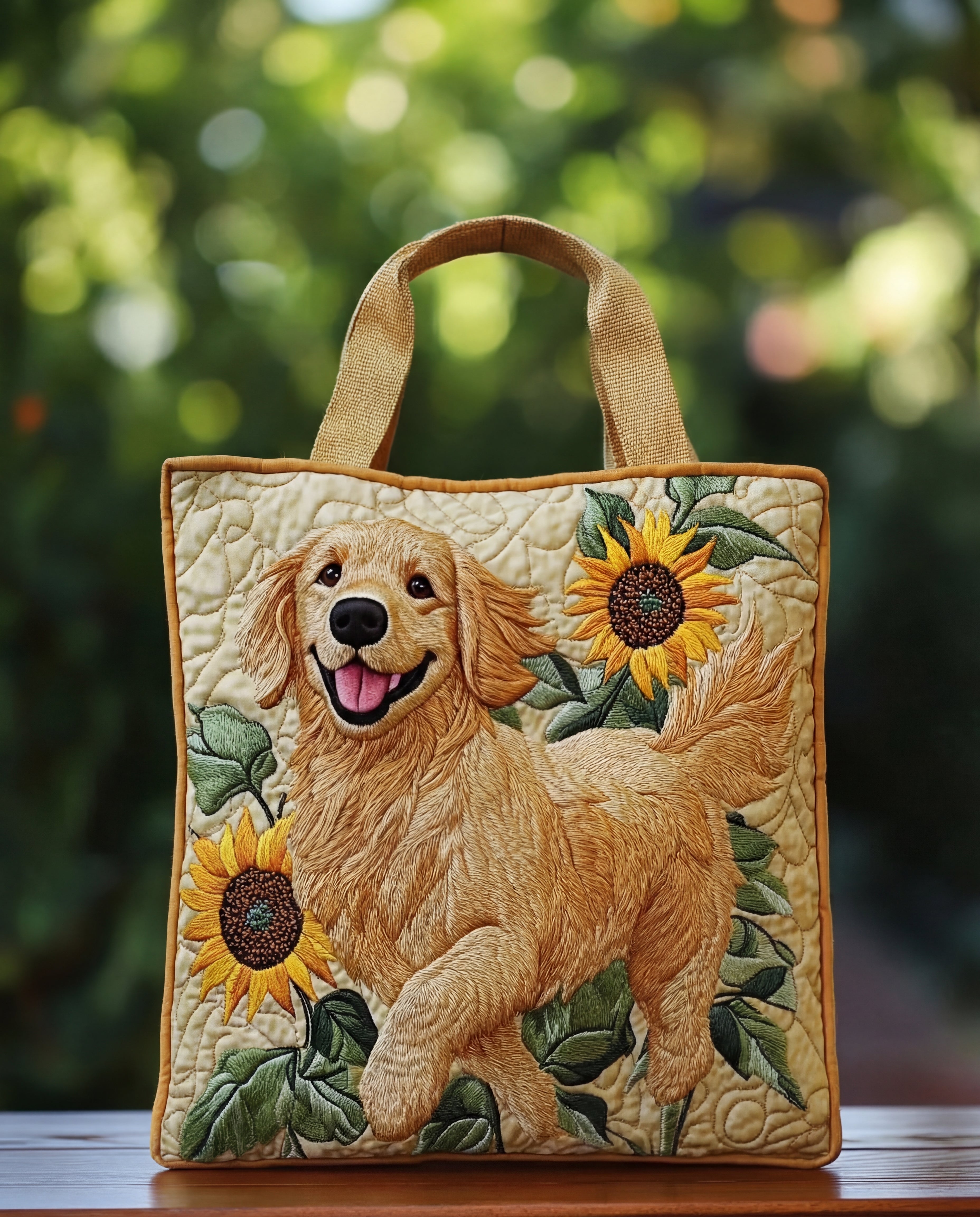 Borsa Artigianale 'Golden Retriever'