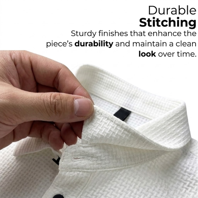 Premium Jacquard Polo - For Every Moment.