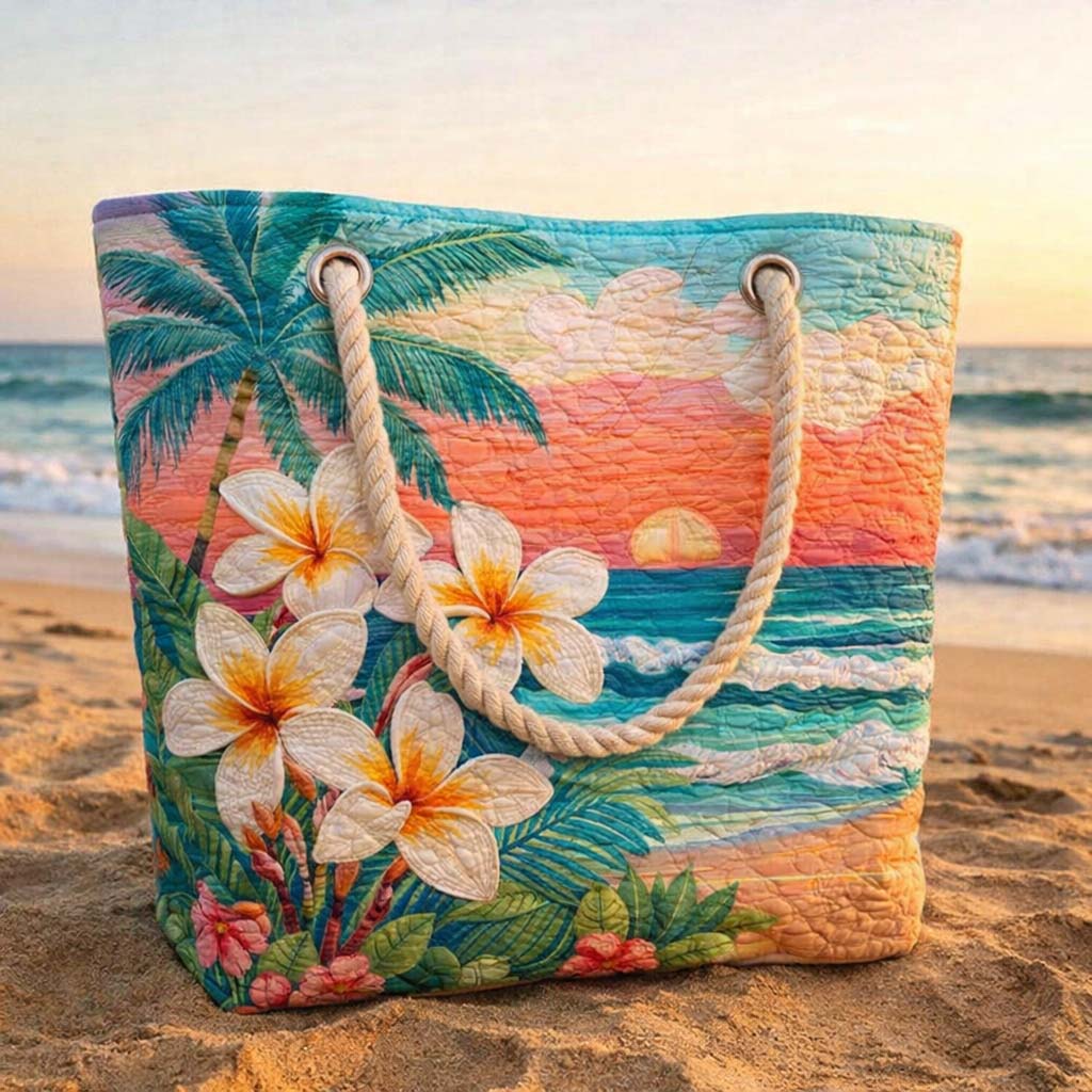 Borsa da Spiaggia Fatta a Mano | Spirito Tropicale