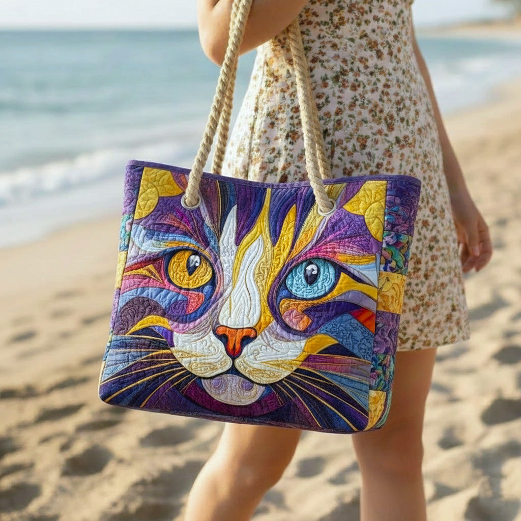 Borsa da Spiaggia Fatta a Mano | Catitude