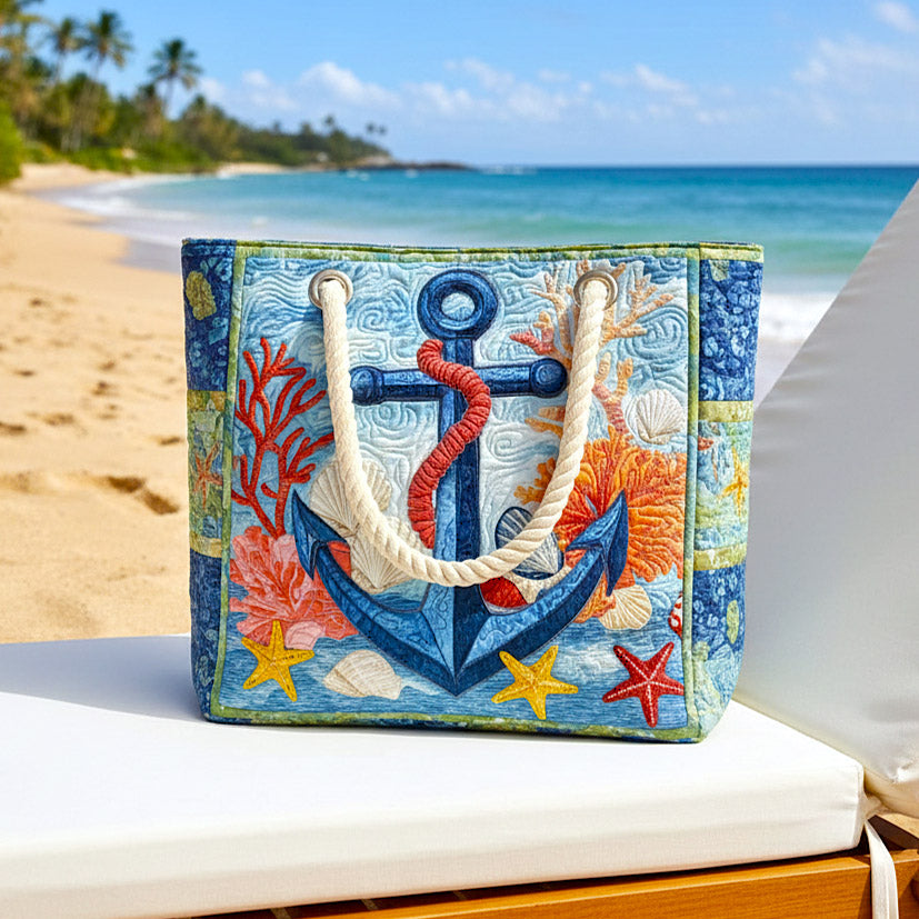 Borsa da Spiaggia Fatta a Mano | Ancora Nautica