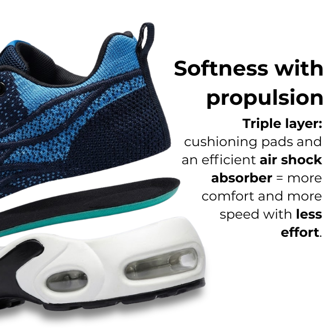 EiZak HydraStep Slip-Resistant Durable Sneakers