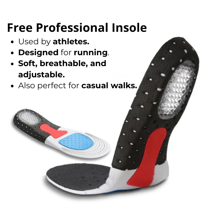 EiZak HydraStep Slip-Resistant Durable Sneakers