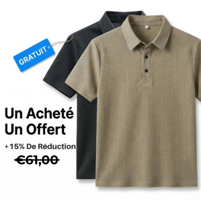 Polo Premium Jacquard - Pour Tous Les Moments.