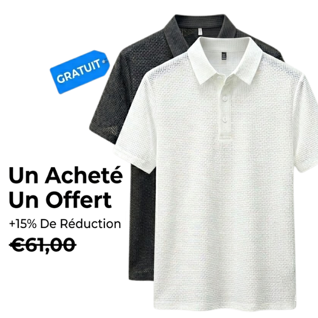 Polo Premium Jacquard - Pour Tous Les Moments.