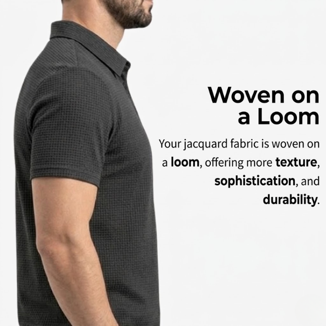 Premium Jacquard Polo - For Every Moment.