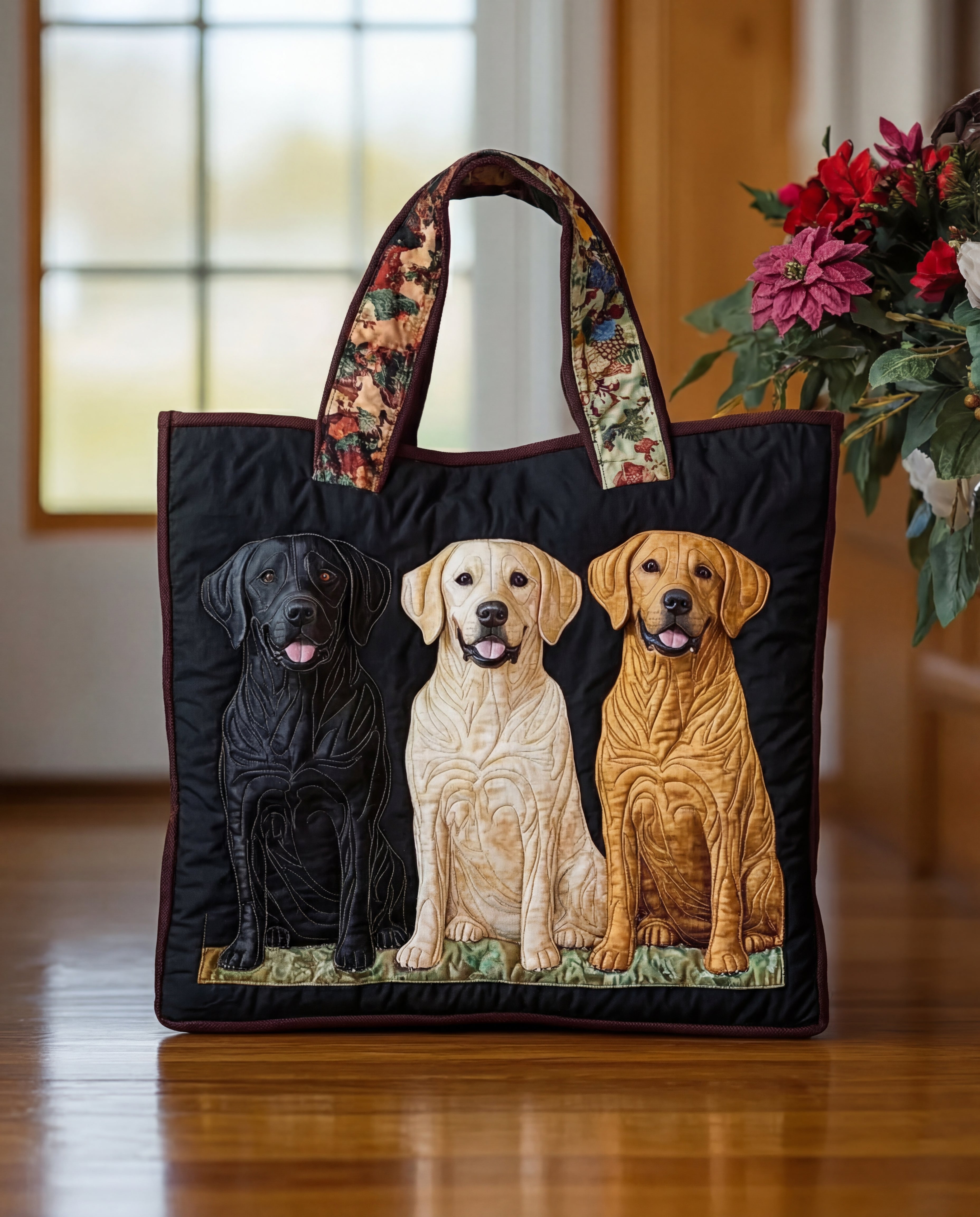 Borsa Artigianale “Tre Labrador”