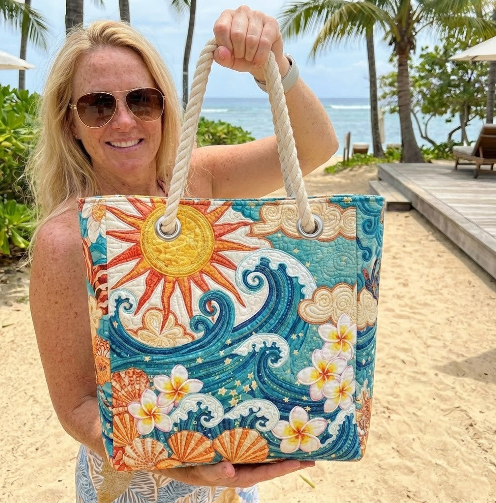 Borsa da Spiaggia Fatta a Mano | Alone Caldo